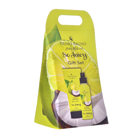 Σετ Δώρου σε Χάρτινη Συσκευασία Primo Bagno Paper Bag Citrus Coconut