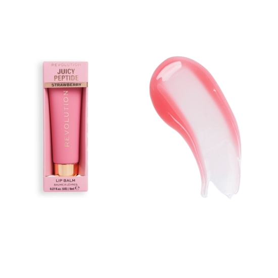 Ενυδατικό Χειλιών Revolution Lip Balm Juicy Peptide Strawberry 8ml