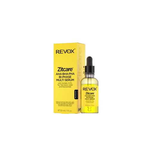Σέρουμ Προσώπου REVOX Zitcare AHA - BHA - PHA Bi-Phase Multi Serum 30ml