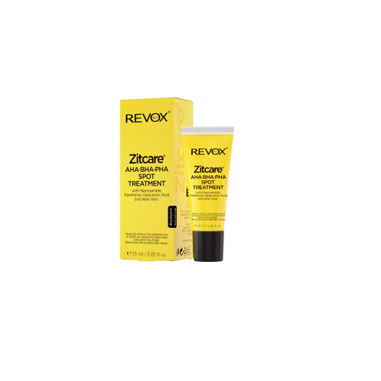 Τοπική Θεραπευτική Αγωγή Κατά της Ακμής REVOX Zitcare AHA - BHA - PHA Spot Treatment 25ml