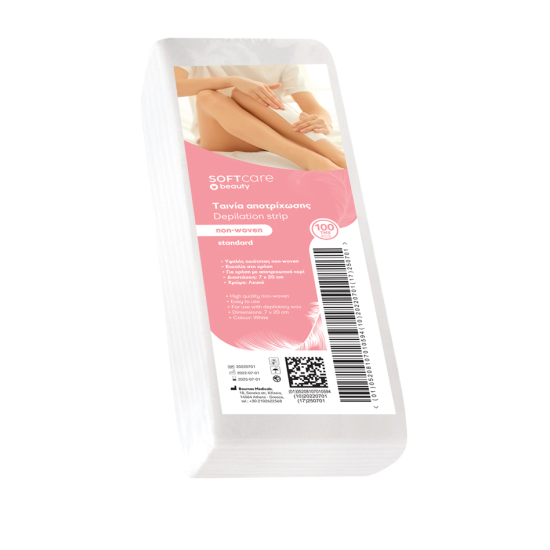 Ταινίες Αποτρίχωσης Soft Care Non Woven (100τμχ)