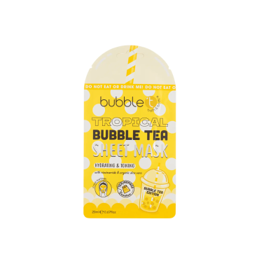Μάσκα Προσώπου Tropical με Αλόη Βέρα & Νιασιναμίδη Bubble T 20ml