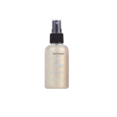 Setting Spray για Πρόσωπο και Σώμα με Χρυσού Χρώματος Shimmer WYNIE Glow Luminous 80ml