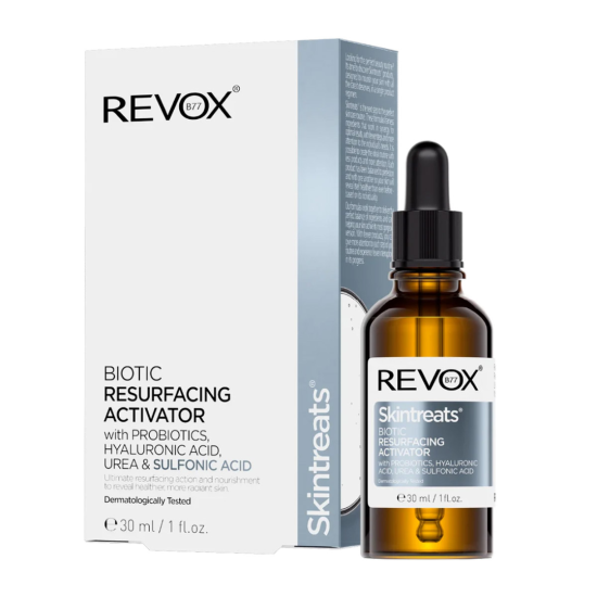 Προϊόν Προσώπου για Ανανέωση και Θρέψη  REVOX Skintreats Biotic Resurfacing Activator 30ml