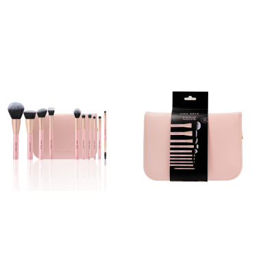 Σετ με 10 Πινέλα Μακιγιάζ Mon Reve 10 Brush Set Face & Eyes