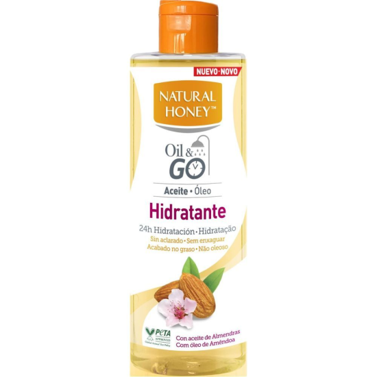 Natural Honey Almond Body Oil 250ml