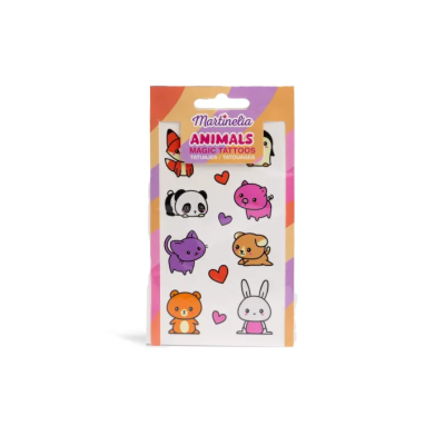 Αυτοκόλλητα Τατουάζ Σώματος Martinelia Body Tattoo Animals