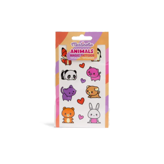 Αυτοκόλλητα Τατουάζ Σώματος Martinelia Body Tattoo Animals
