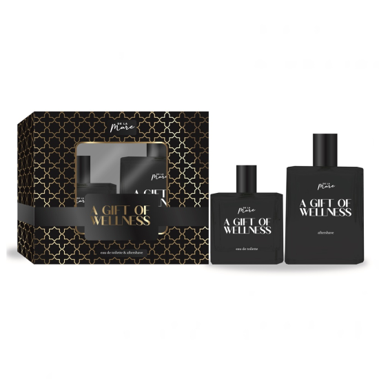Ανδρικό Σετ Δώρου – De La Mare "A Gift Of Wellness " EDT & Aftershave Spray
