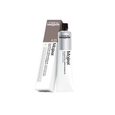 Βαφή μαλλιών LOreal Professionnel Majirel Νο 6.23 Ξανθό Σκούρο Ιριζέ Ντορέ  60ml