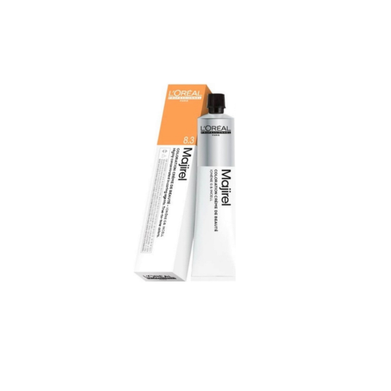 Βαφή μαλλιών LOreal Professionnel Majirel Νο 8.3 Ξανθό Ανοιχτό Ντορέ 60ml