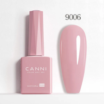 Ημιμόνιμο Βερνίκι Canni Color Nail Gel No 9006 Jade Pink Hema Free 9ml