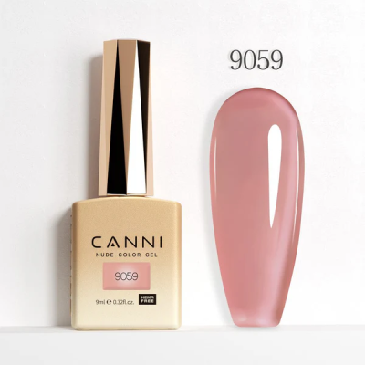 Ημιμόνιμο Βερνίκι Canni Color Nail Gel No 9059 Hema Free 9ml
