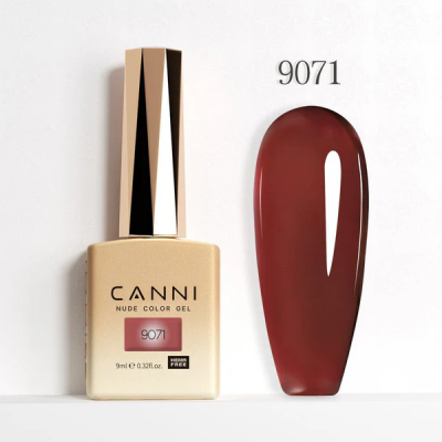 Ημιμόνιμο Βερνίκι Canni Color Nail Gel No 9071 Hema Free 9ml