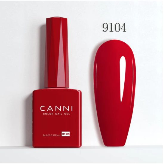 Ημιμόνιμο Βερνίκι Canni Color Nail Gel No 9104 Old Brick Hema Free 9ml