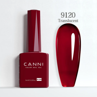 Ημιμόνιμο Βερνίκι Canni Color Nail Gel No 9120 Rosewood (Translucent) Hema Free 9ml