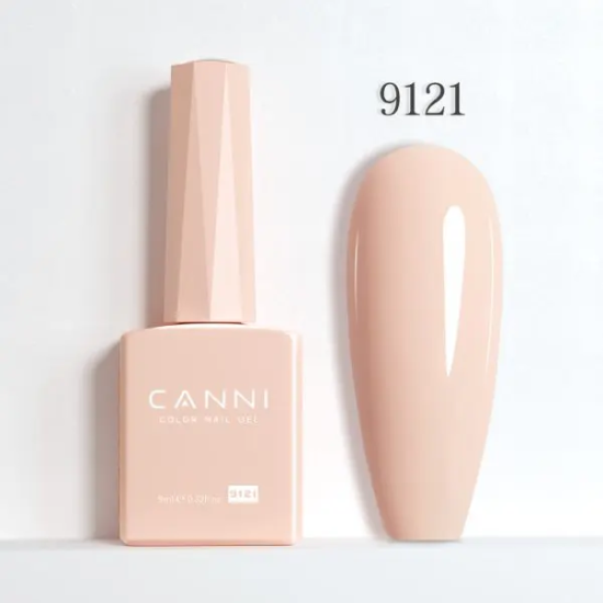 Ημιμόνιμο Βερνίκι Canni Color Nail Gel No 9121 Cashmere Hema Free 9ml