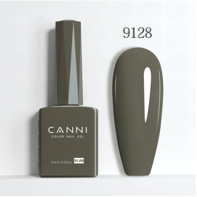 Ημιμόνιμο Βερνίκι Canni Color Nail Gel No 9128 Smokehouse Hema Free 9ml