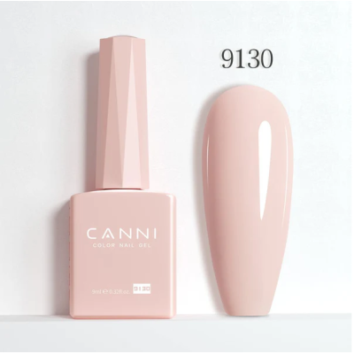 Ημιμόνιμο Βερνίκι Canni Color Nail Gel No 9130 Clam Shell Hema Free 9ml