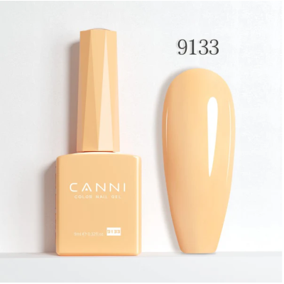 Ημιμόνιμο Βερνίκι Canni Color Nail Gel No 9133 Tacao Hema Free 9ml