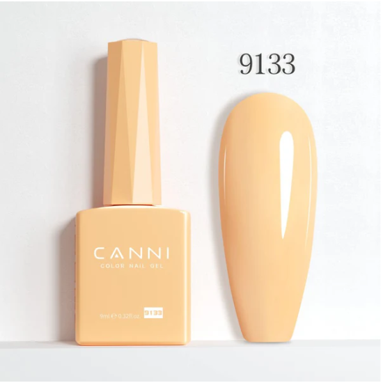 Ημιμόνιμο Βερνίκι Canni Color Nail Gel No 9133 Tacao Hema Free 9ml