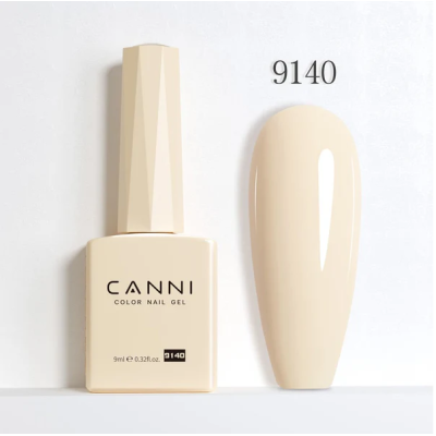 Ημιμόνιμο Βερνίκι Canni Color Nail Gel No 9140 Almond Hema Free 9ml