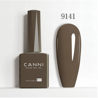Ημιμόνιμο Βερνίκι Canni Color Nail Gel No 9141 Pine Cone Hema Free 9ml