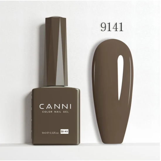 Ημιμόνιμο Βερνίκι Canni Color Nail Gel No 9141 Pine Cone Hema Free 9ml