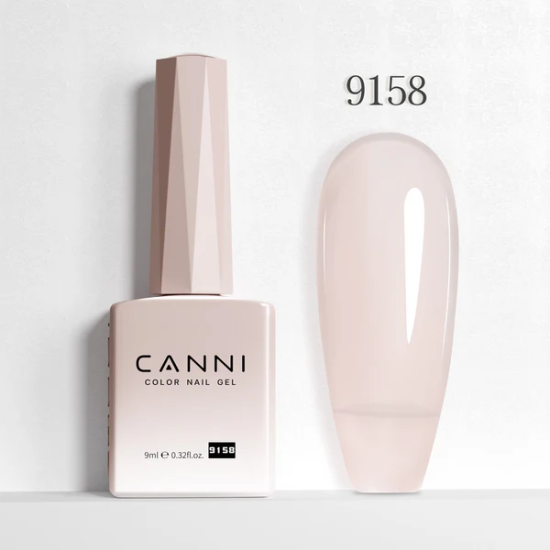 Ημιμόνιμο Βερνίκι Canni Color Nail Gel No 9158 Hema Free 9ml
