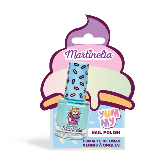 Παιδικό Βερνίκι Νυχιών σε Γαλάζιο Χρώμα Martinelia Nail Polish