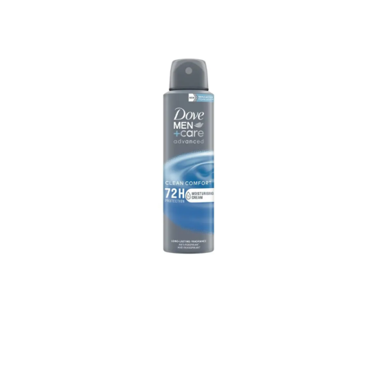 Ανδρικό Αποσμητικό DOVE Men Advanced Care Clean Comfort 72h 150ml