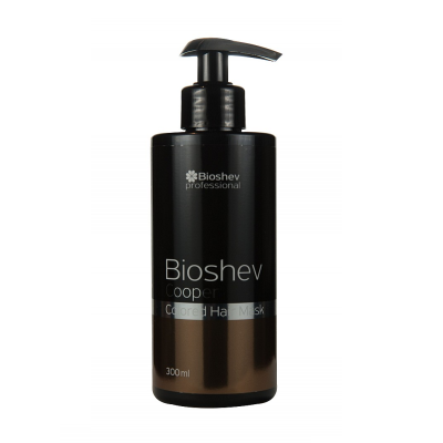 Χρωμομάσκα Μαλλιών Bioshev Cooper Colored Hair Mask 300ml