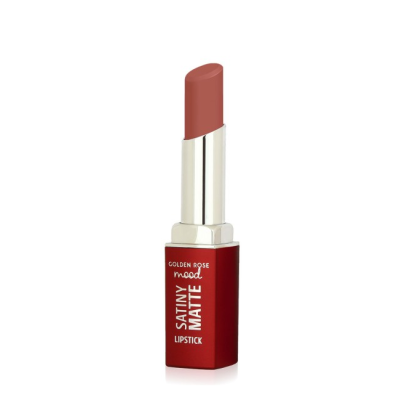 Κραγιόν Golden Rose Mood Satiny Matte Lipstick No 03 Nude Rose