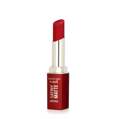 Κραγιόν Golden Rose Mood Satiny Matte Lipstick No 08 Candy Red