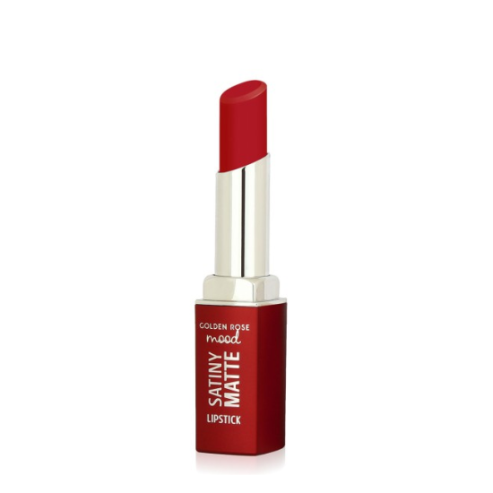 Κραγιόν Golden Rose Mood Satiny Matte Lipstick No 08 Candy Red