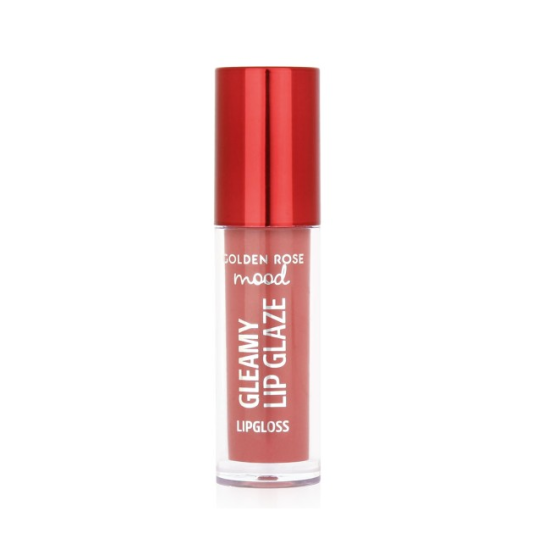 Gloss Χειλιών Golden Rose Mood Gleamy Lip Glaze Lipgloss No 202 Peachy Nude 4.7ml