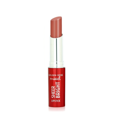 Κραγιόν Golden Rose Mood Sheer Bright Lipstick No 101 Nude Glow