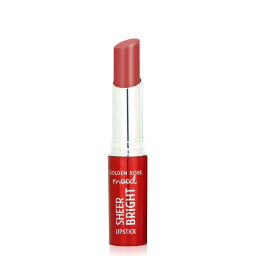 Κραγιόν Golden Rose Mood Sheer Bright Lipstick No 102 Peach Bliss