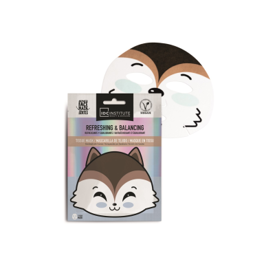 Μάσκα Προσώπου IDC Institute Fox Face Tissue Mask 25gr