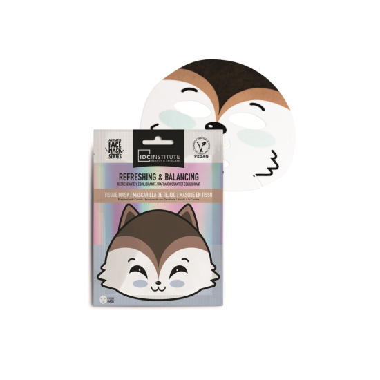 Μάσκα Προσώπου IDC Institute Fox Face Tissue Mask 25gr