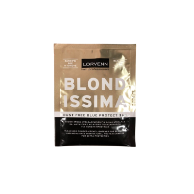 Nτεκαπάζ Μαλλιών LORVENN Blondissima 3 In 1 Dust Free Blue Protect έως 9 Τόνους 15gr 
