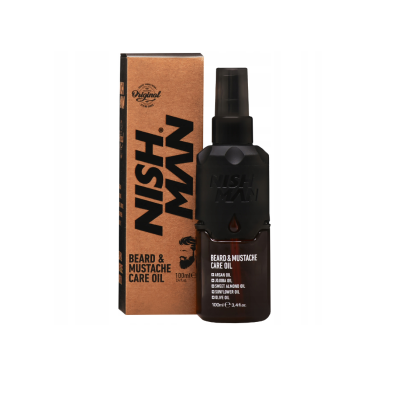 Λαδάκι Περιποίησης για Μούσι & Μουστάκι Nishman Beard & Mustache Care Oil 100ml