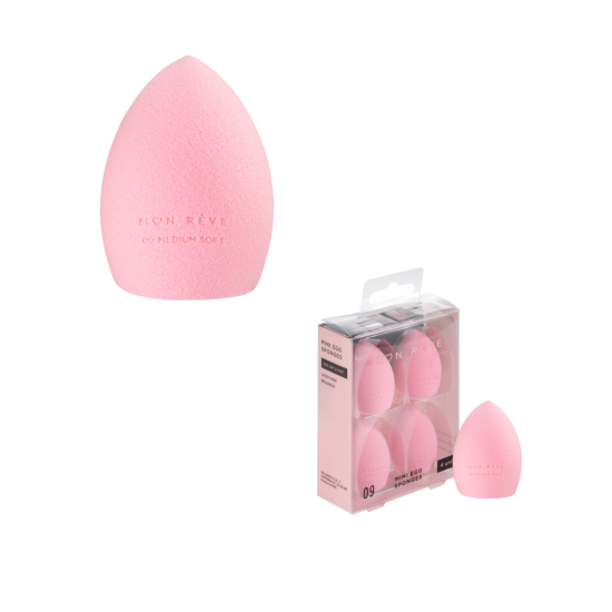 Σφουγγαράκια Μακιγιάζ Mon Reve No 09 Mini Eggs Sponge Set (4τμχ)