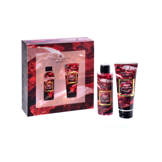 Σετ Δώρου 2 Προϊόντων σε Χάρτινο Κουτί Primo Bagno Ruby Passion