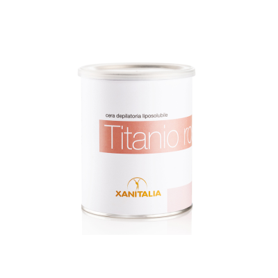 Κερί Αποτρίχωσης σε Βάζο Titanio Rosa Xanitalia 800ml