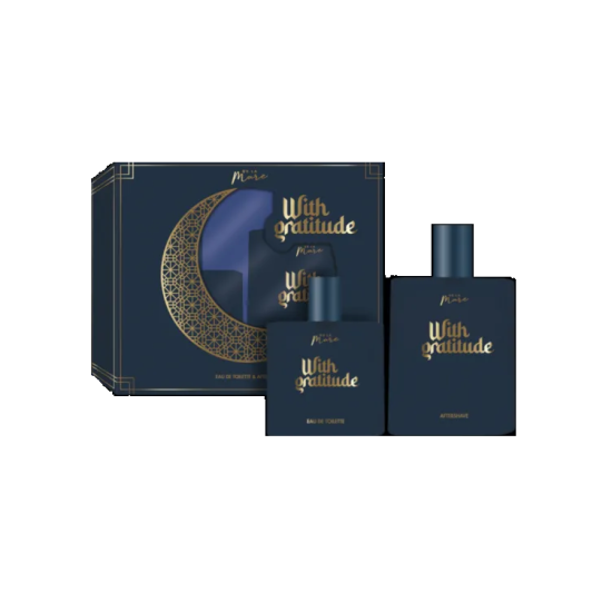 Ανδρικό Σετ Δώρου – De La Mare "With Gratitude" EDT & Aftershave Spray