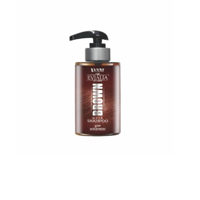 Χρωμοσαμπουάν Καστανό με Αλόη Evialia Brown Hair Shampoo 300ml