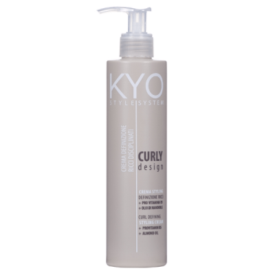  Κρέμα Styling Για Σπαστά & Σγούρα Μαλλιά KYO Curly Design 250ML