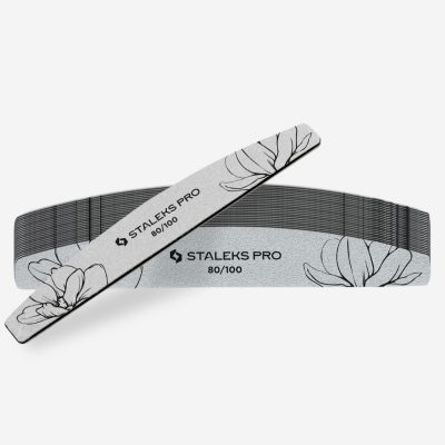 Staleks Pro Λίμα Νυχιών Μισοφέγγαρο (Nfe-40-80/100) 