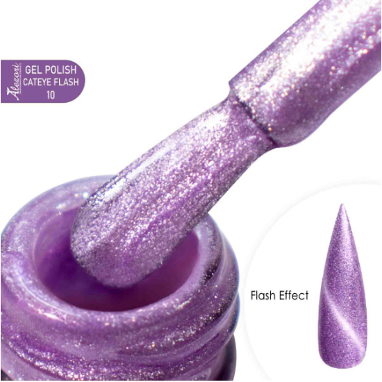 GEL POLISH CAT EYE FLASH 10 ALEZORI 15ml